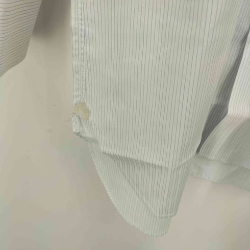 バーバリーロンドン BURBERRY LONDON マチ付き ストライプ ドレスシャツ メンズ L-81