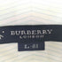 バーバリーロンドン BURBERRY LONDON マチ付き ストライプ ドレスシャツ メンズ L-81