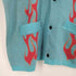 バッドボーイ BADBOY FLAME JQD KNIT SHIRT ファイヤーパターン ニットシャツ メンズ JPN:L