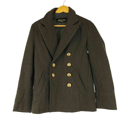 FREE'S SHOP MEN 金ボタン ピーコート メンズ JPN:S