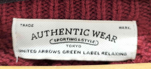 ユナイテッドアローズグリーンレーベルリラクシング UNITED ARROWS green label relaxing BC MARIOLA/MERI PANEL CN ニット メンズ JPN:M