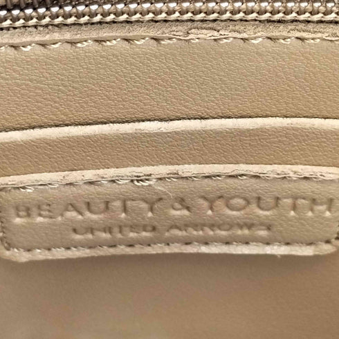 ビューティーアンドユースユナイテッドアローズ BEAUTY & YOUTH UNITED ARROWS フェイクレザーミニソフトショルダーバッグ レディース