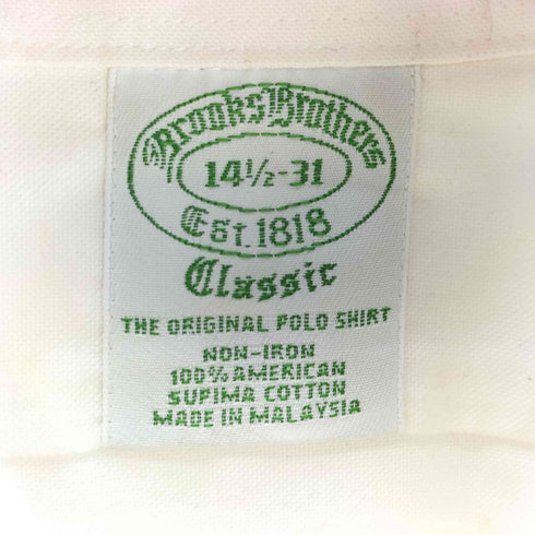 ブルックスブラザーズ BROOKS BROTHERS ボタンダウンシャツ メンズ