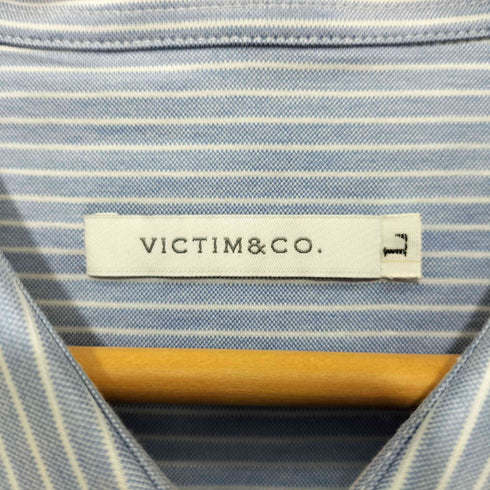 ヴィクティム VICTIM 2020SS LONG STRIPE SHIRTS ロングストライプシャツ メンズ JPN:L