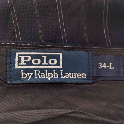 ポロバイラルフローレン Polo by RALPH LAUREN 90s イタリア製 ストライプスラックス メンズ 34