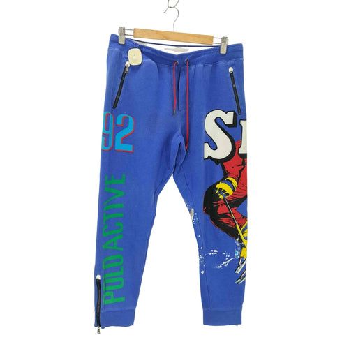 ポロバイラルフローレン Polo by RALPH LAUREN Joggers Ski 92 Suicide ダウンヒル スウェットパンツ メンズ JPN:L