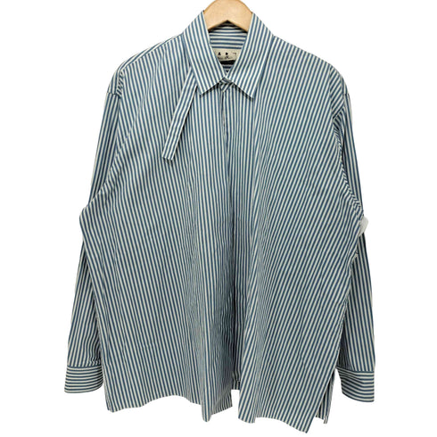 マルニ MARNI 2016SS MADE IN ITALY ボタンレスストライプシャツ メンズ EUR:46