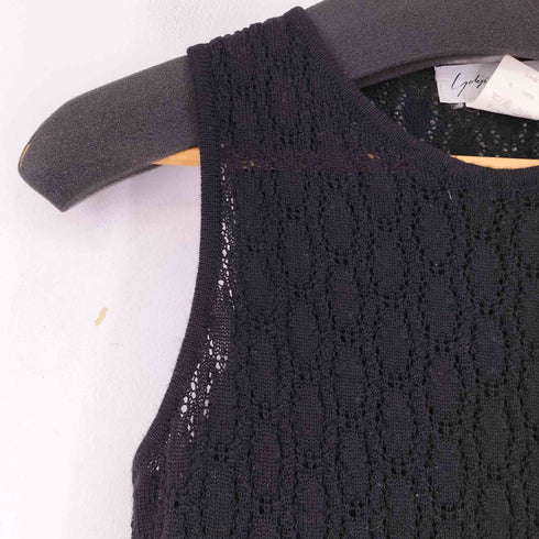 ヨウジヤマモト Yohji Yamamoto 03AW ハイゲージ ニットベスト メンズ JPN:M