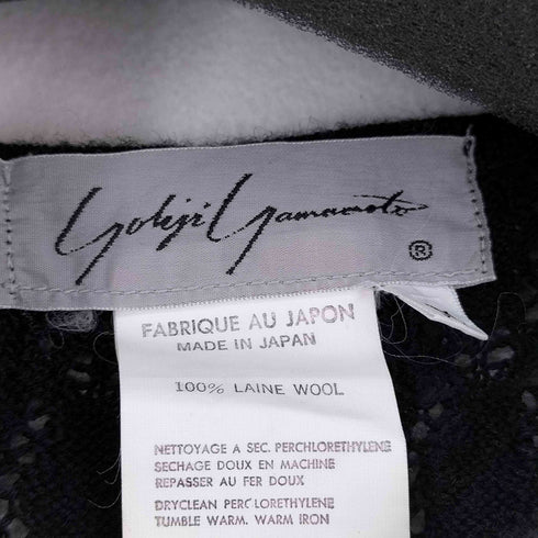 ヨウジヤマモト Yohji Yamamoto 03AW ハイゲージ ニットベスト メンズ JPN:M