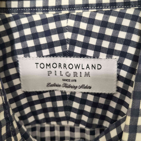 トゥモローランドピリグリム TOMORROWLAND PILGRIM 2016SS ギンガムチェック BDシャツ メンズ 41