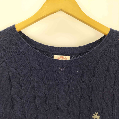 ブルックスブラザーズ BROOKS BROTHERS イタリアンヤーン ケーブルニット メンズ JPN:M