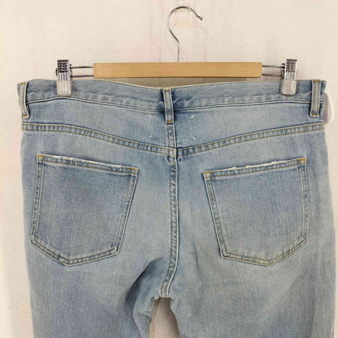 メゾンマルジェラ Maison Margiela 10 ダメージ加工 ストレートデニムパンツ メンズ 34inch