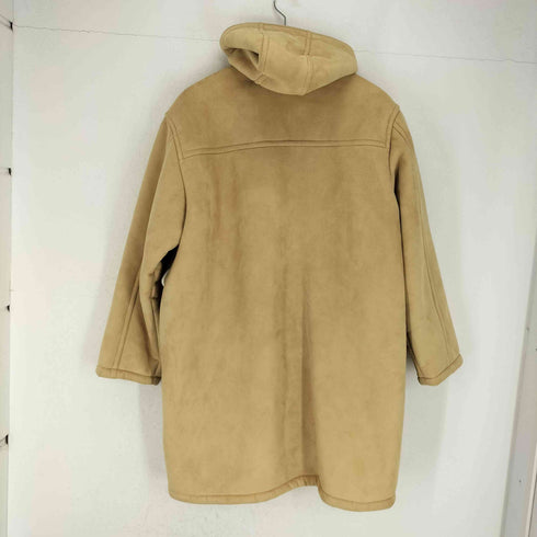 フェイクムートンフーデッドコート メンズ L