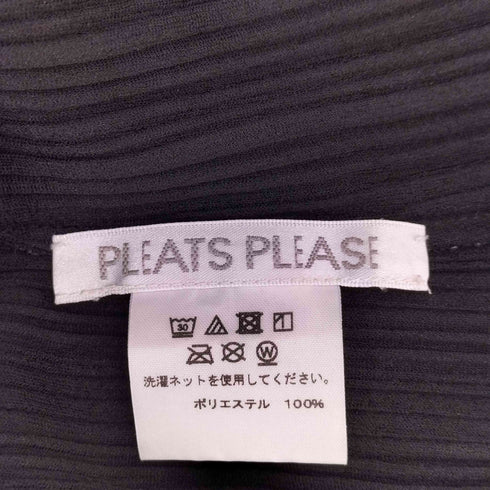 プリーツプリーズイッセイミヤケ PLEATS PLEASE ISSEY MIYAKE ハイネックプリーツカットソー レディース