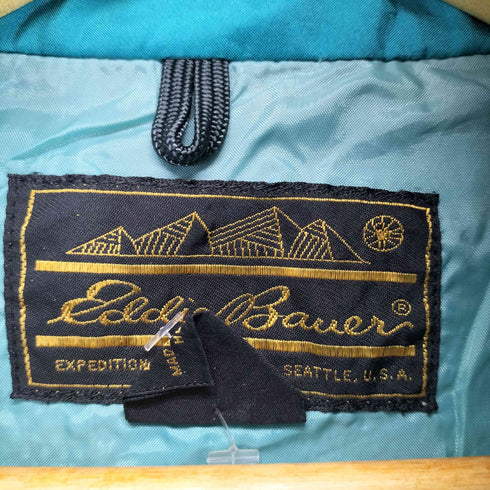 エディーバウアー Eddie Bauer 80S 黒タグ後期 スタンドカラーナイロンジャケット レディース M
