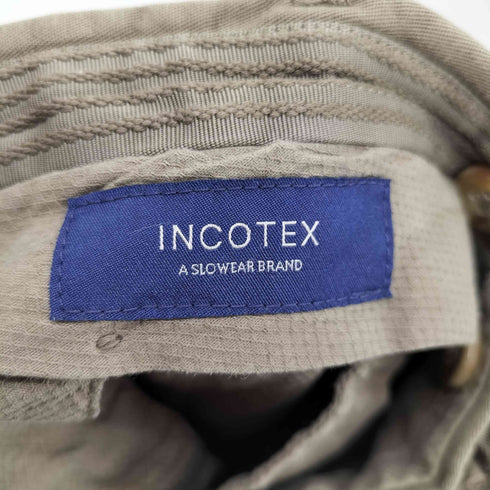 インコテックス INCOTEX リネン混 チノパン メンズ 48