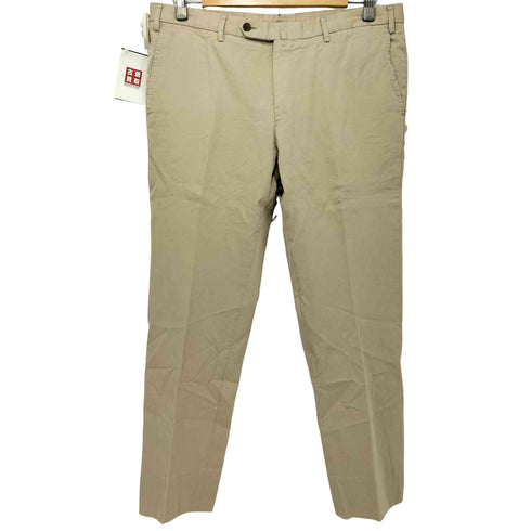 トゥモローランドピリグリム TOMORROWLAND PILGRIM 2016SS Loro Piana ロロピアーナ レインシステム ピマコットンツイル スリムパンツ チノパン メンズ 50