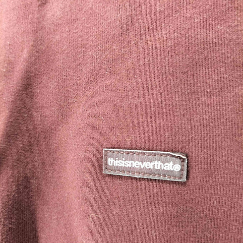 ディスイズネバーザット thisisneverthat ダブルジップフーディ メンズ import:M