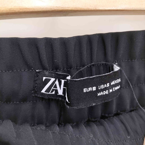 ザラ ZARA シャーリングカーゴスカート ドローストリング レディース JPN:S