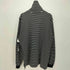 ヴィクティム VICTIM 2022AW HI-NECK BORDER CUTSEW / ハイネック ボーダーカットソー メンズ XL