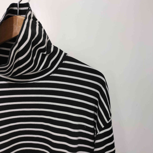 ヴィクティム VICTIM 2022AW HI-NECK BORDER CUTSEW / ハイネック ボーダーカットソー メンズ XL