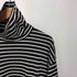 ヴィクティム VICTIM 2022AW HI-NECK BORDER CUTSEW / ハイネック ボーダーカットソー メンズ XL