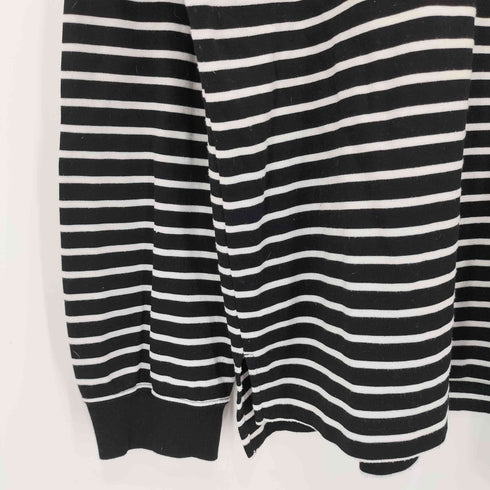 ヴィクティム VICTIM 2022AW HI-NECK BORDER CUTSEW / ハイネック ボーダーカットソー メンズ XL