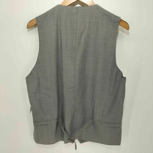 トゥモローランド TOMORROWLAND 2019SS ハウンドトゥース フォーマルベスト ジレ メンズ 48