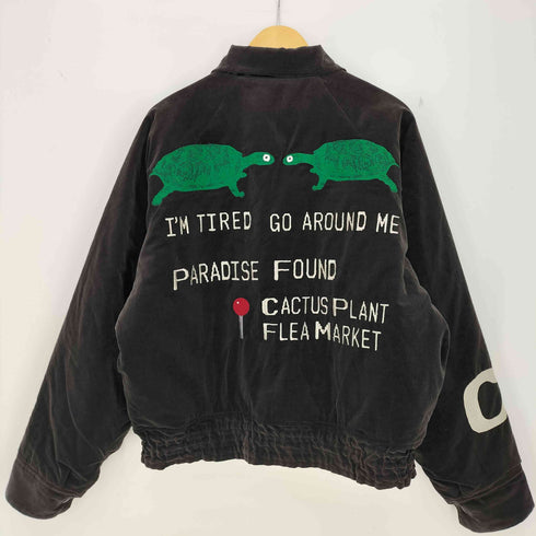 カクタスプラントフリーマーケット Cactus Plant Flea Market 22AW TOO SLOW SOUVENIR JACKET CPFM スーベニアジャケット メンズ 3