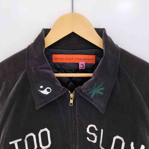 カクタスプラントフリーマーケット Cactus Plant Flea Market 22AW TOO SLOW SOUVENIR JACKET CPFM スーベニアジャケット メンズ 3