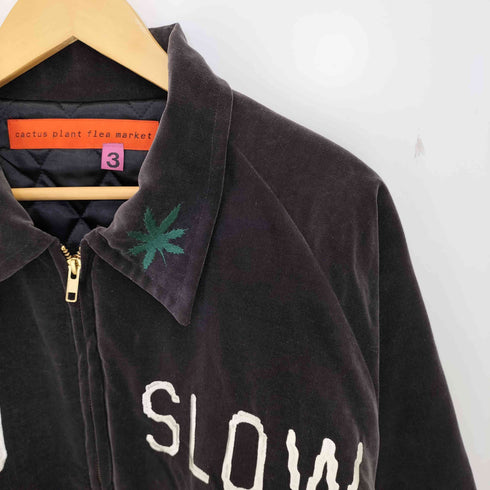 カクタスプラントフリーマーケット Cactus Plant Flea Market 22AW TOO SLOW SOUVENIR JACKET CPFM スーベニアジャケット メンズ 3