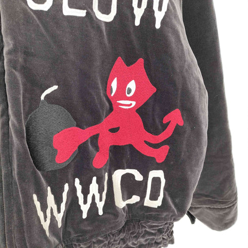 カクタスプラントフリーマーケット Cactus Plant Flea Market 22AW TOO SLOW SOUVENIR JACKET CPFM スーベニアジャケット メンズ 3