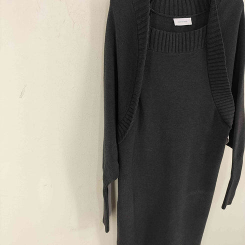 アダムエロペ Adam et Rope FEMME ボレロドッキングニットワンピース レディース FREE
