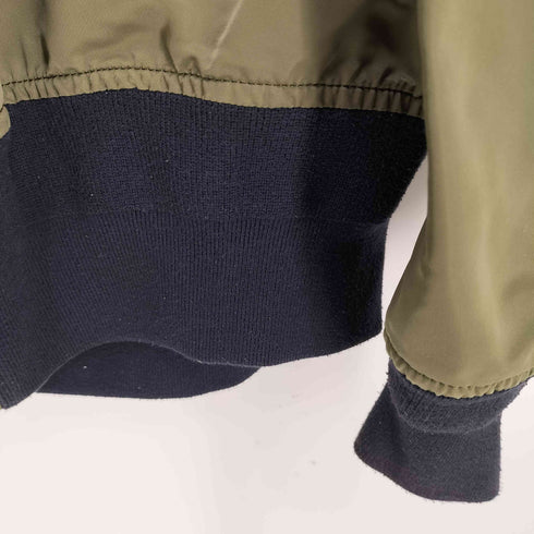 サカイ Sacai 19AW MA-1×Melton Jacket メルトンドッキング レディース JPN:1