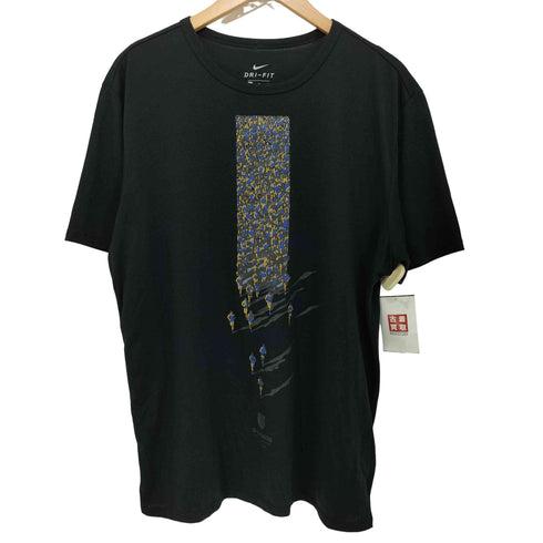 ナイキアンダーカバーギャクソウ NIKE UNDERCOVER GYAKUSOU 前面プリント コットンレーヨン クルーネックTシャツ メンズ JPN:XL