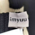 imyuu バイカラーハイネックニット レディース FREE