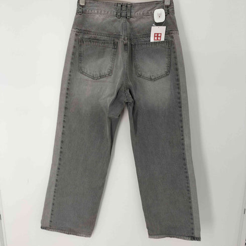 ADD SEOUL 切替デザインストレートデニムパンツ メンズ JPN:M