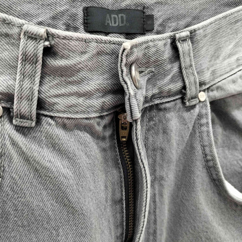 ADD SEOUL 切替デザインストレートデニムパンツ メンズ JPN:M
