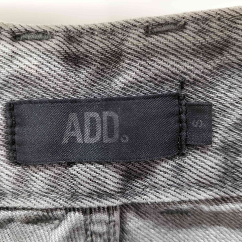 ADD SEOUL 切替デザインストレートデニムパンツ メンズ JPN:M