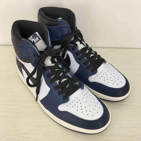 ジョーダンブランド JORDAN BRAND AIR JORDAN 1 RETRO HIGH OG MIDNIGHT NAVY メンズ JPN:27.5