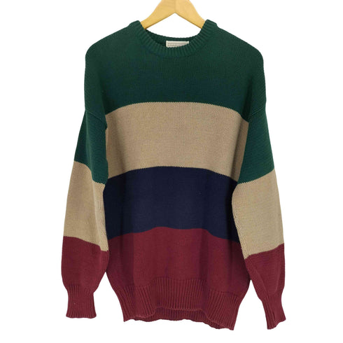 LORD JEFF 80s MADE IN USA コットンボーダーニット メンズ JPN:M