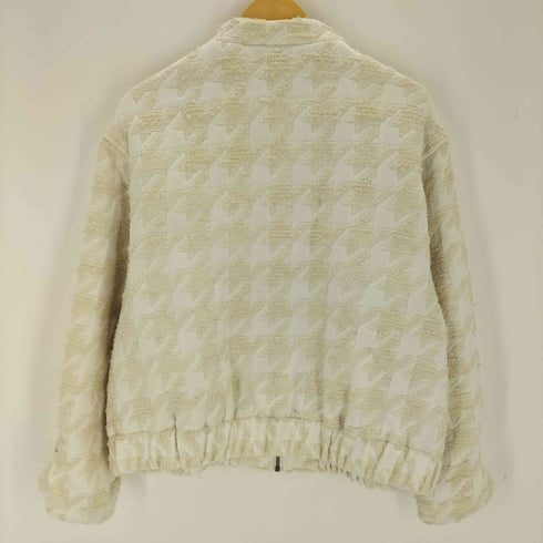 ザラ ZARA 千鳥格子 ブルゾン レディース import:L