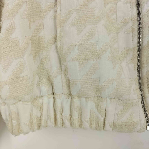 ザラ ZARA 千鳥格子 ブルゾン レディース import:L
