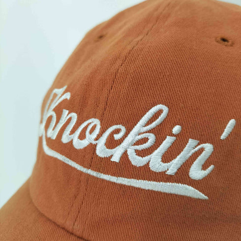 ogarp KNOCKIN LOGO B.B CAP ロゴ刺繍 キャップ メンズ