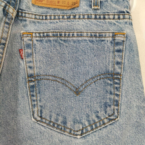 リーバイス Levis 550 ボタン裏532 96年06月製 MADE IN USA バギーデニムパンツ メンズ W30 L29