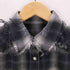 メゾンスペシャル MAISON SPECIAL Bleach Processing Plaid Pattern Shirt レディース FREE