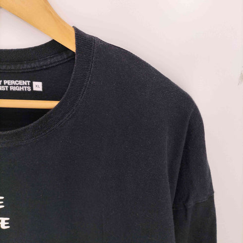 フォーティーパーセントアゲインストライツ FORTY PERCENTS AGAINST RIGHTS MY LIFE IS MY LIFE ロングスリーブTシャツ メンズ JPN:XL