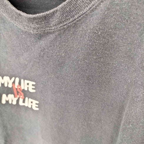 フォーティーパーセントアゲインストライツ FORTY PERCENTS AGAINST RIGHTS MY LIFE IS MY LIFE ロングスリーブTシャツ メンズ JPN:XL