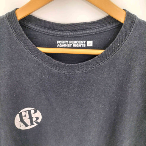 フォーティーパーセントアゲインストライツ FORTY PERCENTS AGAINST RIGHTS MY LIFE IS MY LIFE ロングスリーブTシャツ メンズ JPN:XL