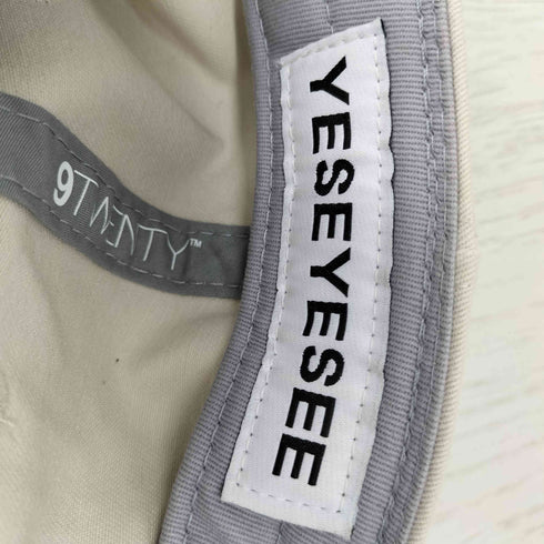 イエスアイシー YESEYESEE ロゴ刺繍 6パネルキャップ メンズ JPN:S